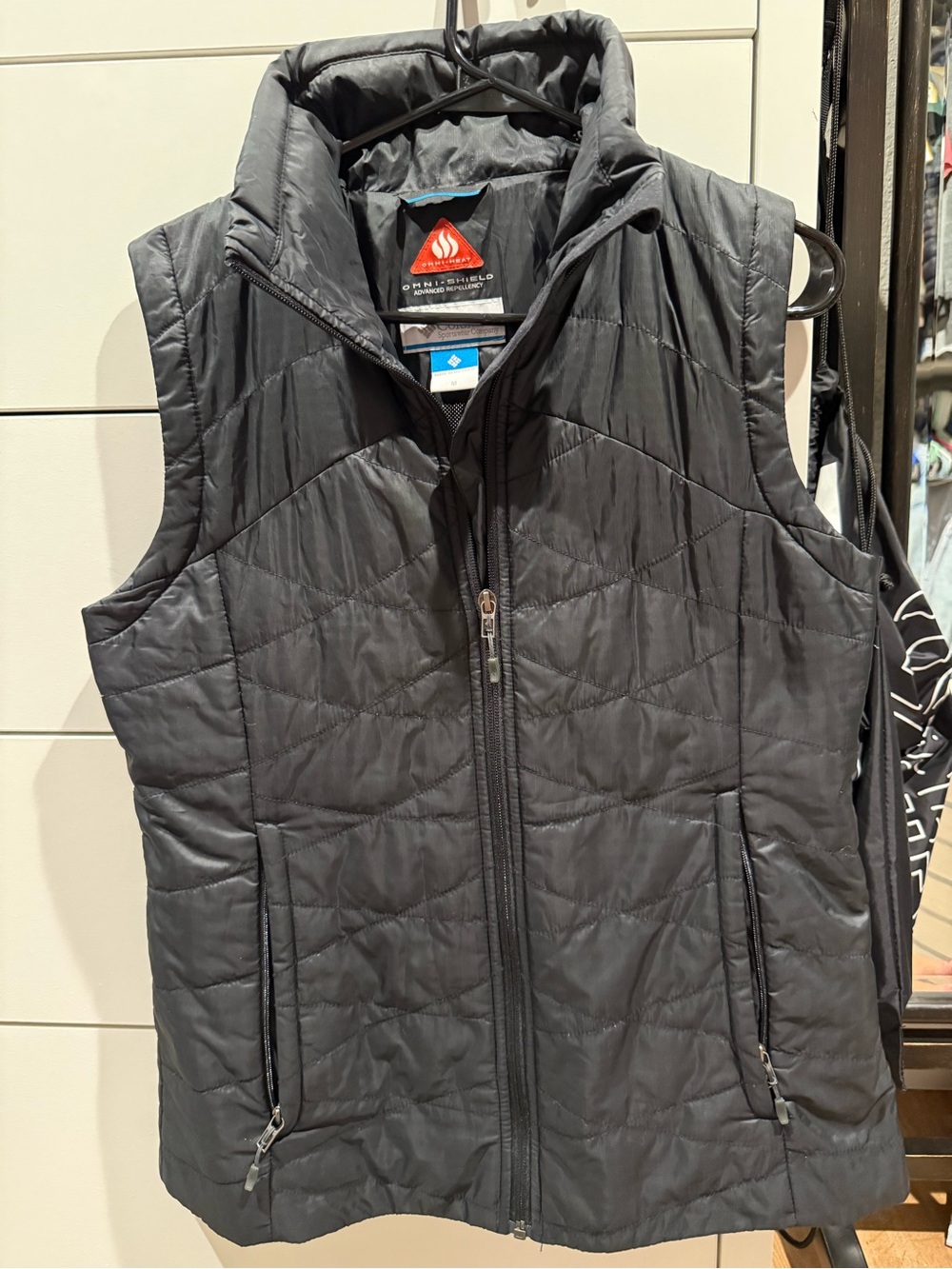 Columbia Black Quilted Insulated Women's Vest